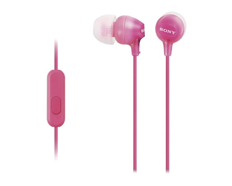 Auricular Con Micrófono Sony Mdr-Ex15Ap Rosa