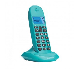 Teléfono Fijo Motorola C1001Lb+ Turquesa