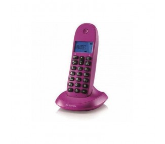 Teléfono Fijo Dect Digital Motorola C1001Lb+ Violeta