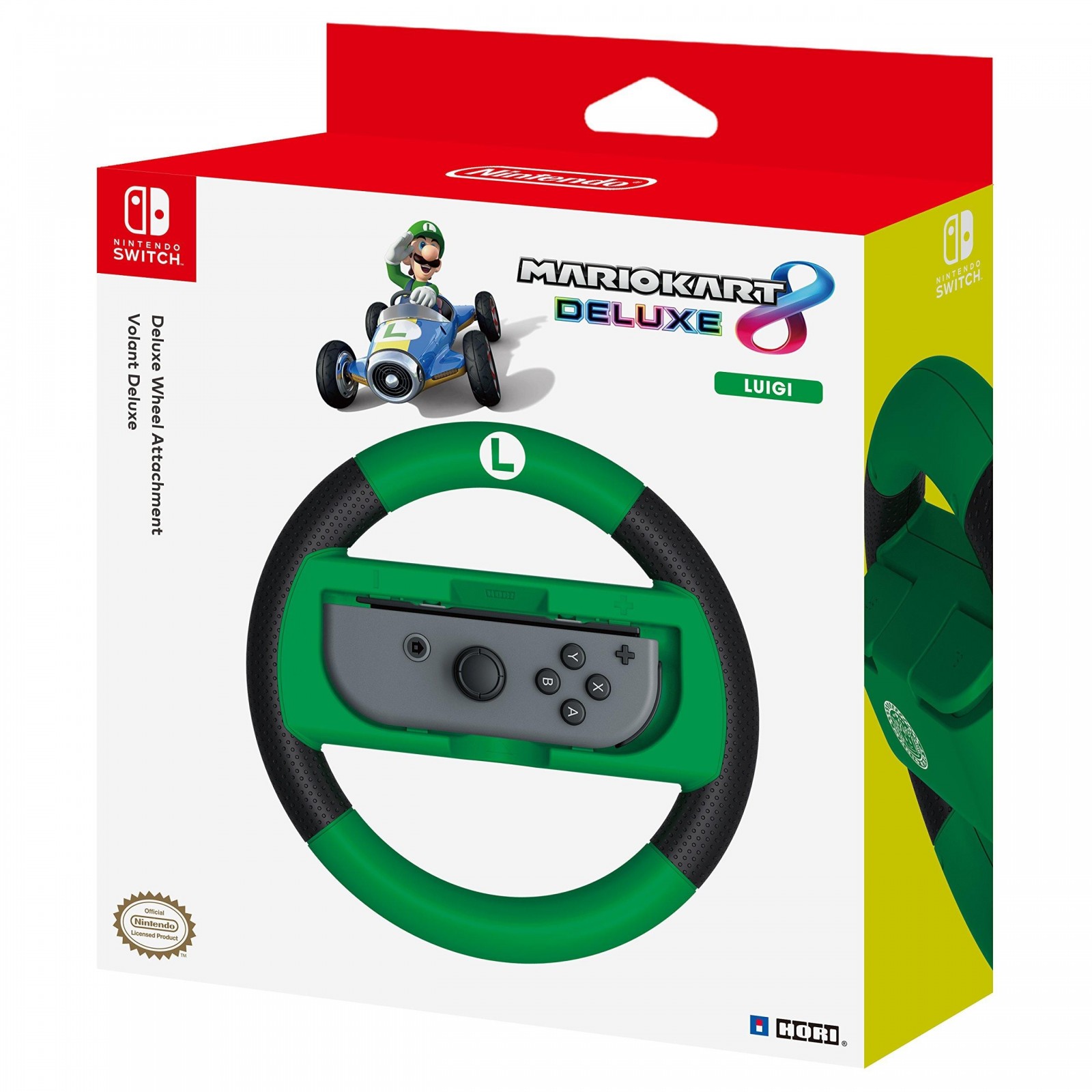 Hori Volante Deluxe Mario Kart 8 Luigi