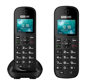 Teléfono Fijo Inalambrico Maxcom Dec Mm35D 1.77" 2G Sim Blac