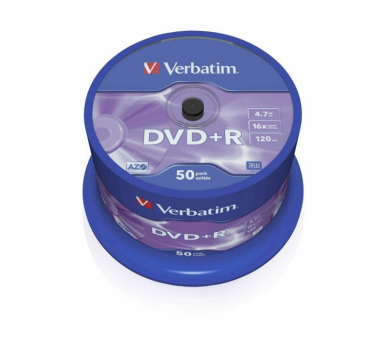 VERBATIM DVD+R 4.7GB 16x TARRINA 50 43550 (4)