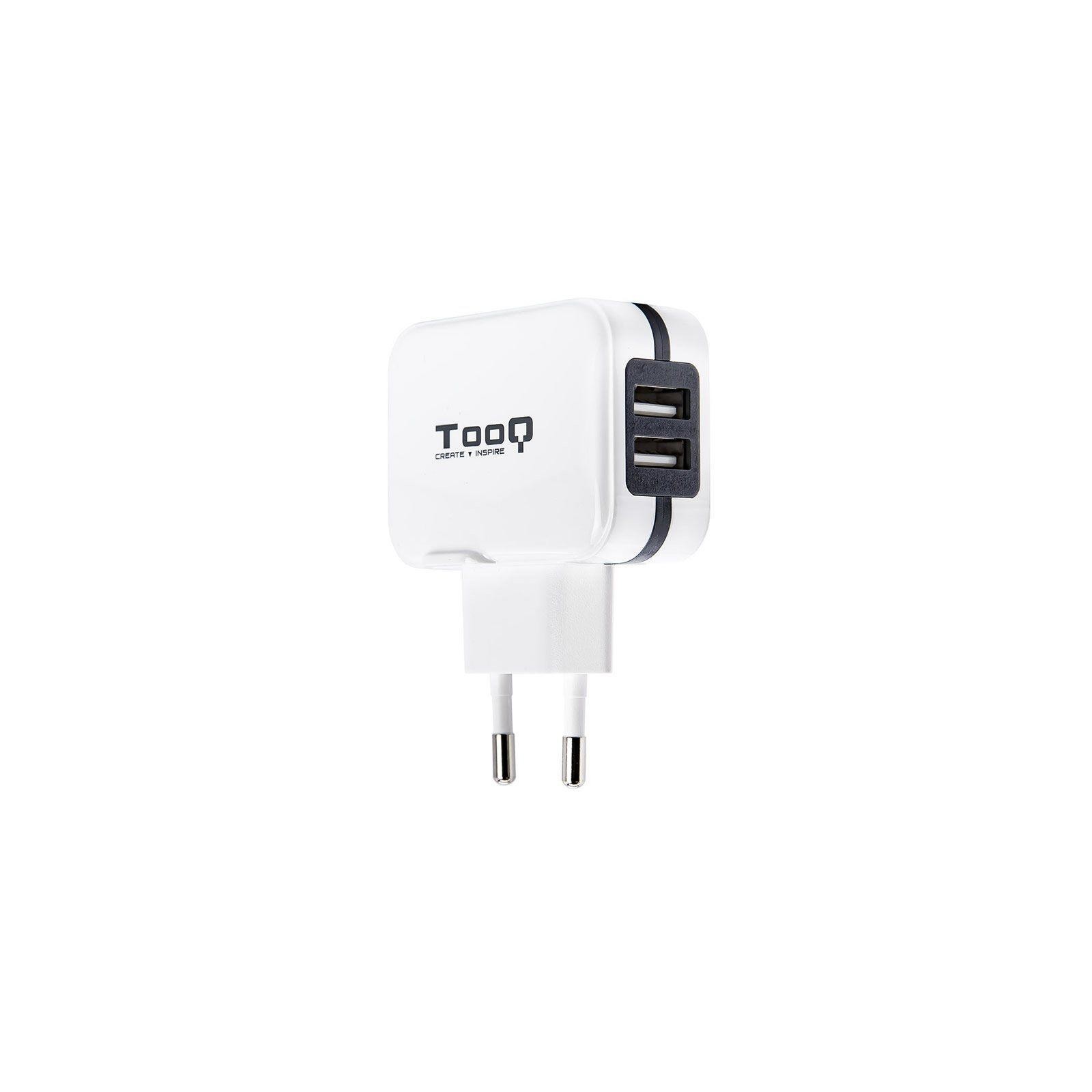 Cargador 2Xusb Casa Tooq Tqwc-1S02Wt 17W Blanco