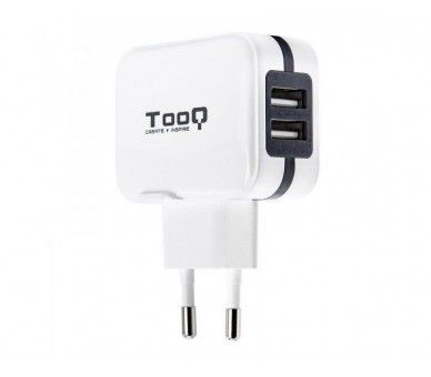 Cargador 2Xusb Casa Tooq Tqwc-1S02Wt 17W Blanco