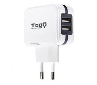 Cargador 2Xusb Casa Tooq Tqwc-1S02Wt 17W Blanco