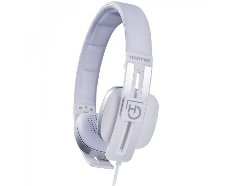 Auricular Diadema Hiditec Wave White Altavoces 40Mm 103Db M