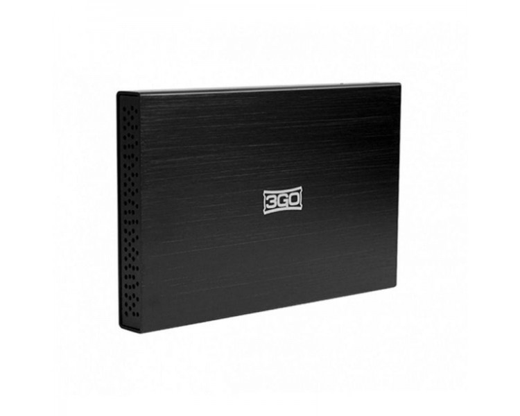 Caja Externa Hdd 2.5 Sata-Usb 3Go Negra