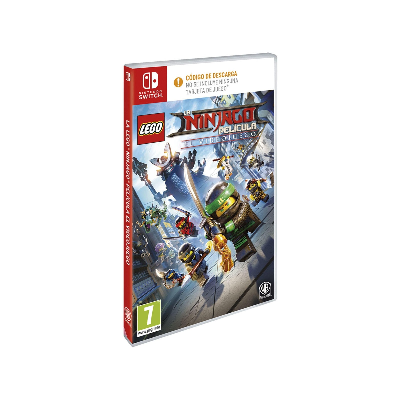 Lego Ninjago La Pelicula El Videojuego(Code in Box) N-Switch