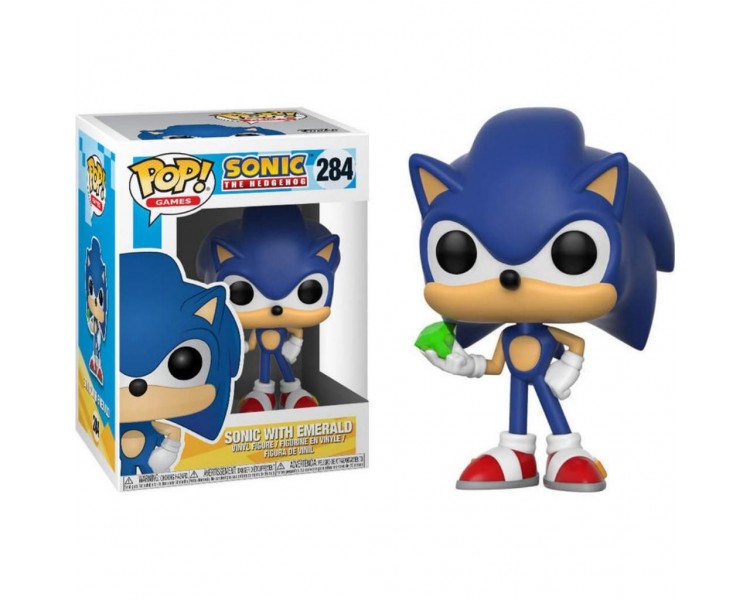 Figura Funko Pop Sonic With Emerald