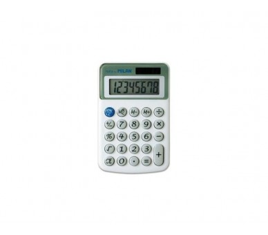 Calculadora Milan 40918Bl/ Gris