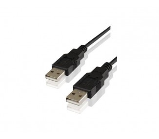 Cable Usb 3Go C110/ Usb Macho - Usb Macho/ 2M/ Negro