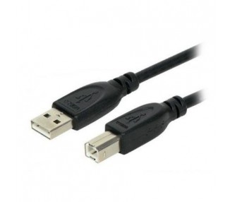 Cable Usb 2.0 A-B 3Go C111 - 3M - Color Negro