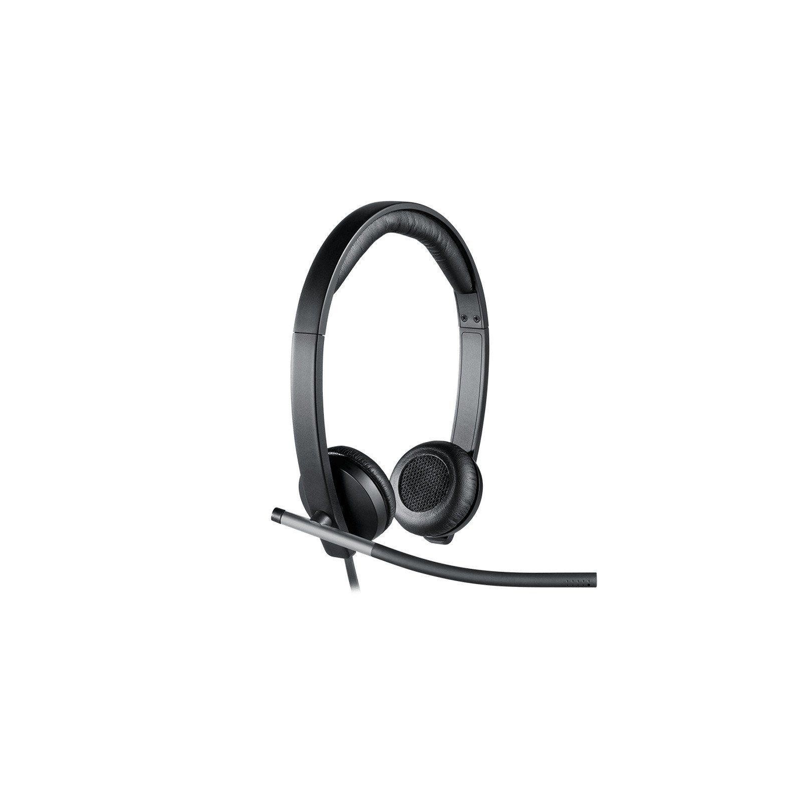 Auriculares Con Microfono Logitech H650E  Usb 1.8M