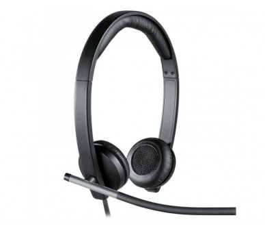 Auriculares Con Microfono Logitech H650E  Usb 1.8M