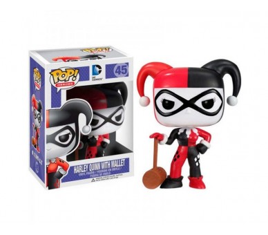 Figura Pop Harley Quinn Mazo Exclusive Dc Comics