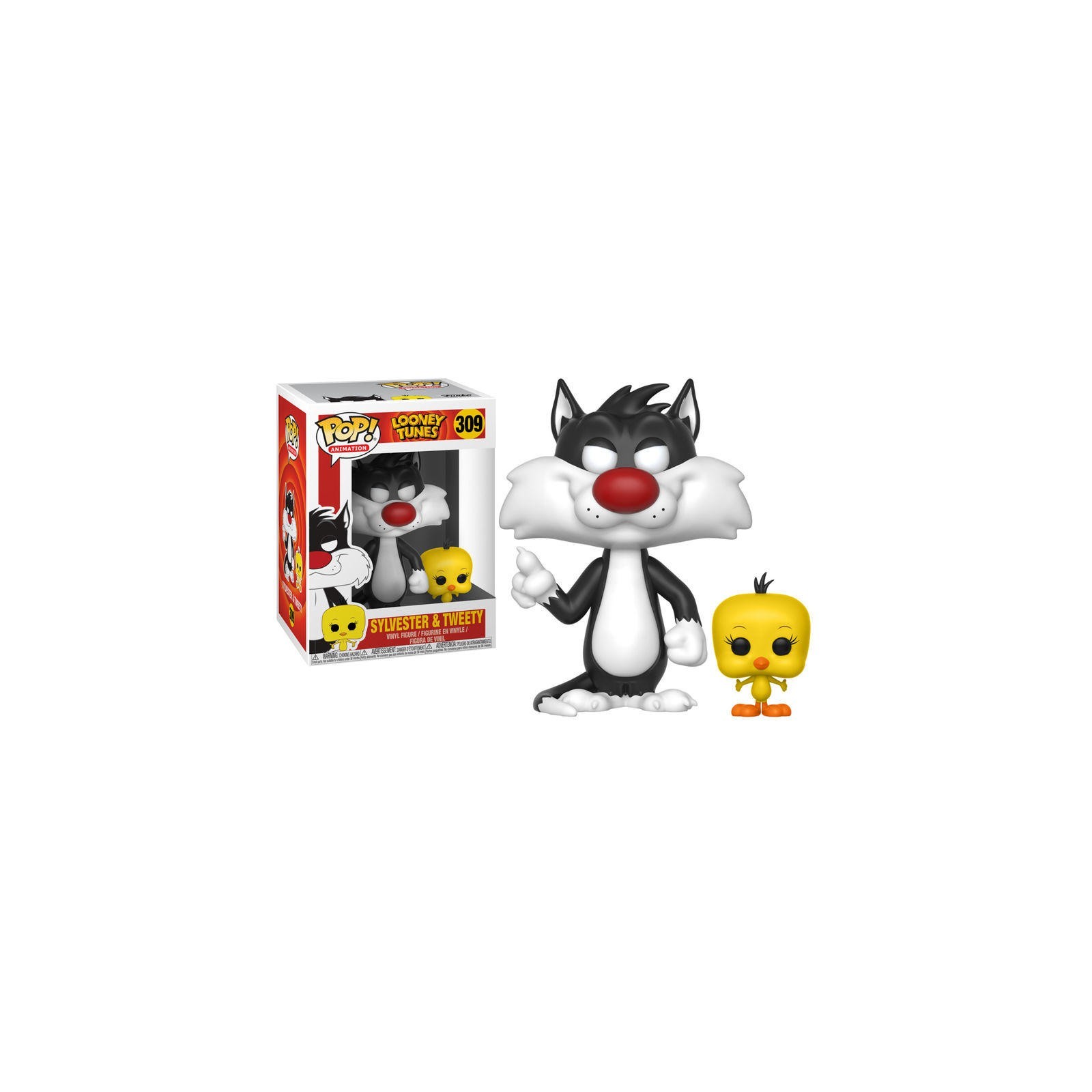 Figura Pop Looney Tunes Sylvester & Tweety