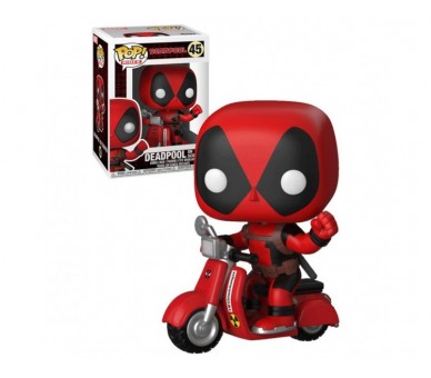 Figura Funko Pop Marvel Deadpool & Scooter