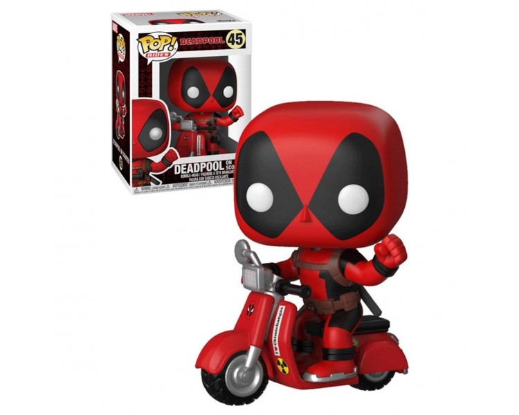 Figura Funko Pop Marvel Deadpool & Scooter