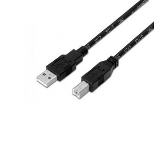 Cable Usb(A) A Usb(B) Aisens A101-0007 Negro