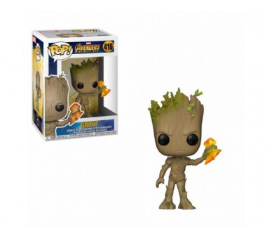 Figura Pop Marvel Infinity War Groot Stormbreaker