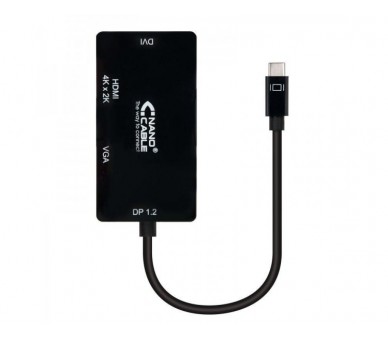 Adaptador Nanocable 10.16.4301-Bk/ Usb Tipo-C Macho - Vga He