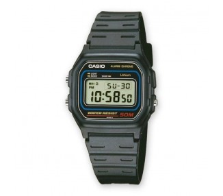 Reloj Digital Casio Collection Men W-59-1Vqes/ 37Mm/ Negro