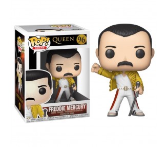 Figura Funko Pop Queen: Freddy Mercury Wembley 1986