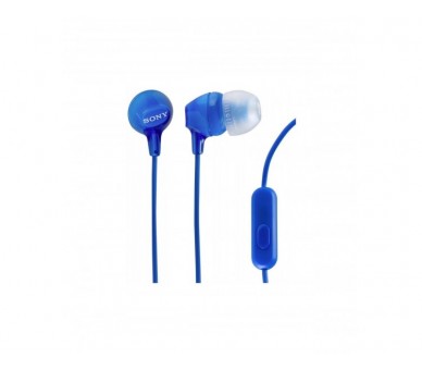 Auricular Con Micrófono Sony Mdr-Ex15Ap Azul