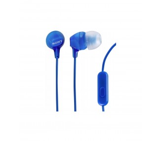 Auricular Con Micrófono Sony Mdr-Ex15Ap Azul