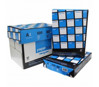 Papel Paperbox 5 Paquetes X 500 Hojas - Din A4 80Grs - Papel