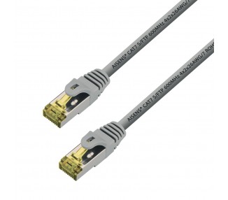 Cable De Red Rj45 S/Ftp Aisens A146-0333 Cat.7/ 50Cm/ Gris