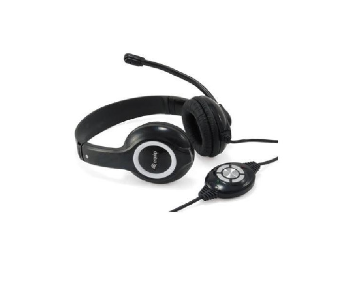 Auricular Usbequip Life Microfono Flexible Control De Volume