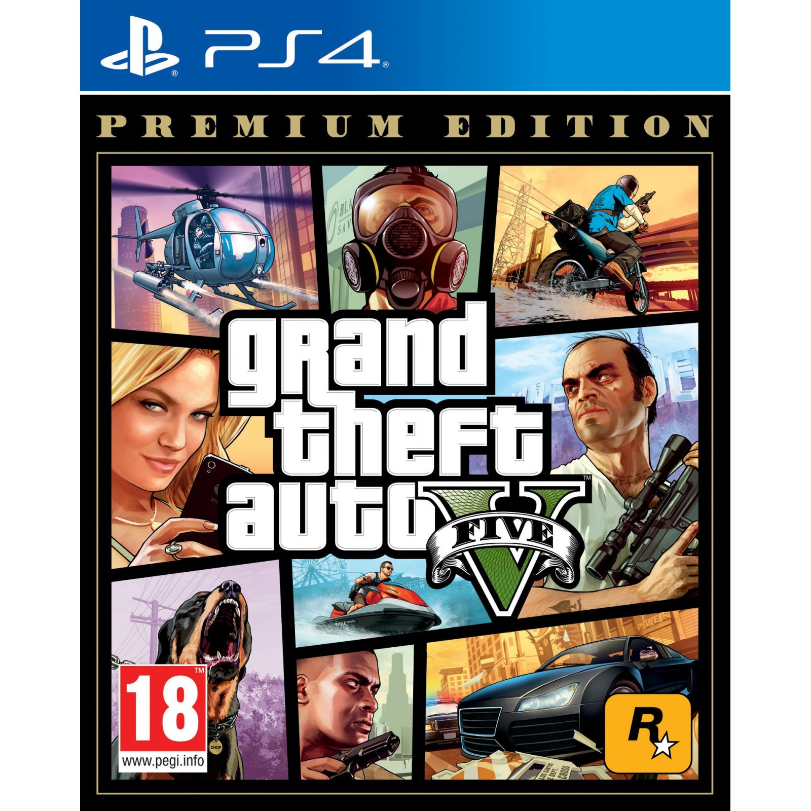 Grand Theft Auto V Premium Edition Ps4