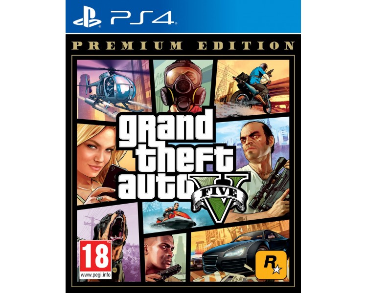 Grand Theft Auto V Premium Edition Ps4