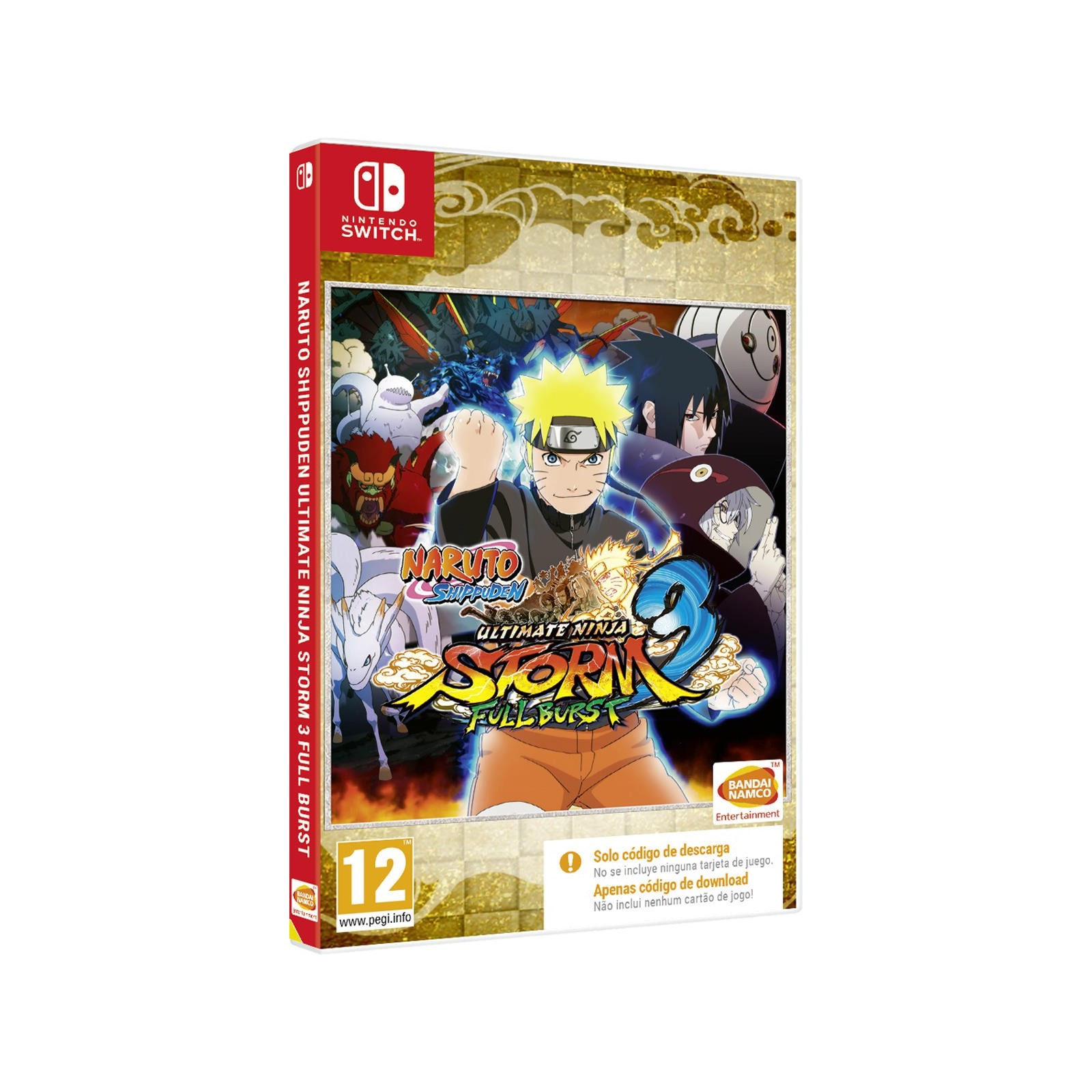 Naruto Ultimate Ninja Storm 3 Full Burst Code In The Box Swi