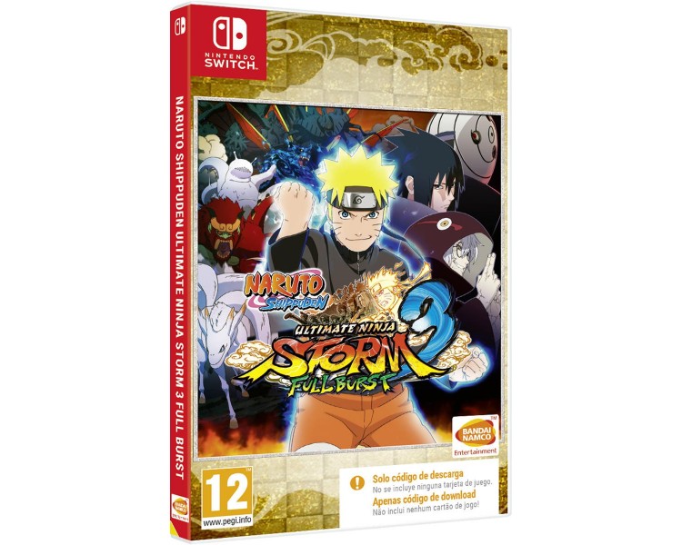 Naruto Ultimate Ninja Storm 3 Full Burst Code In The Box Swi