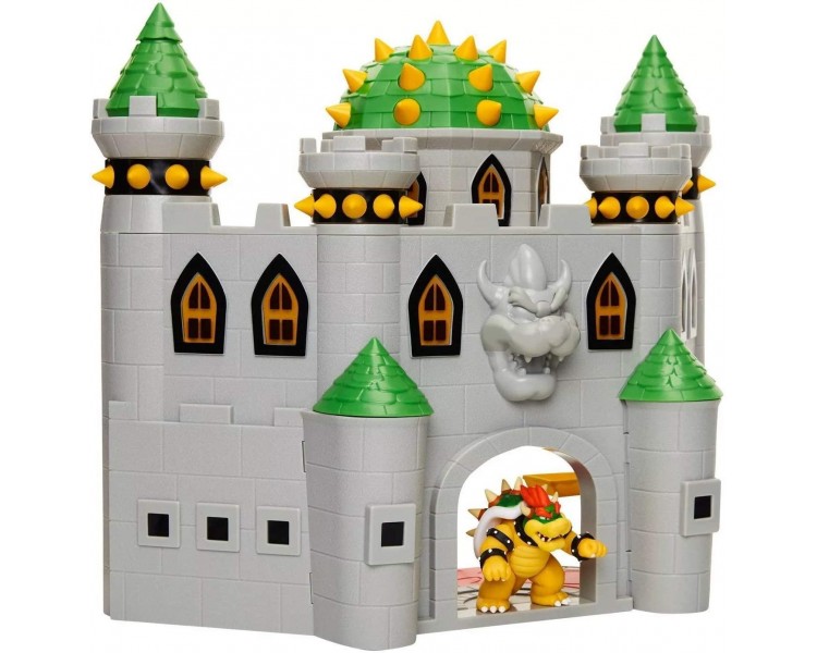 Nintendo - Playset Deluxe Castillo De Bowser