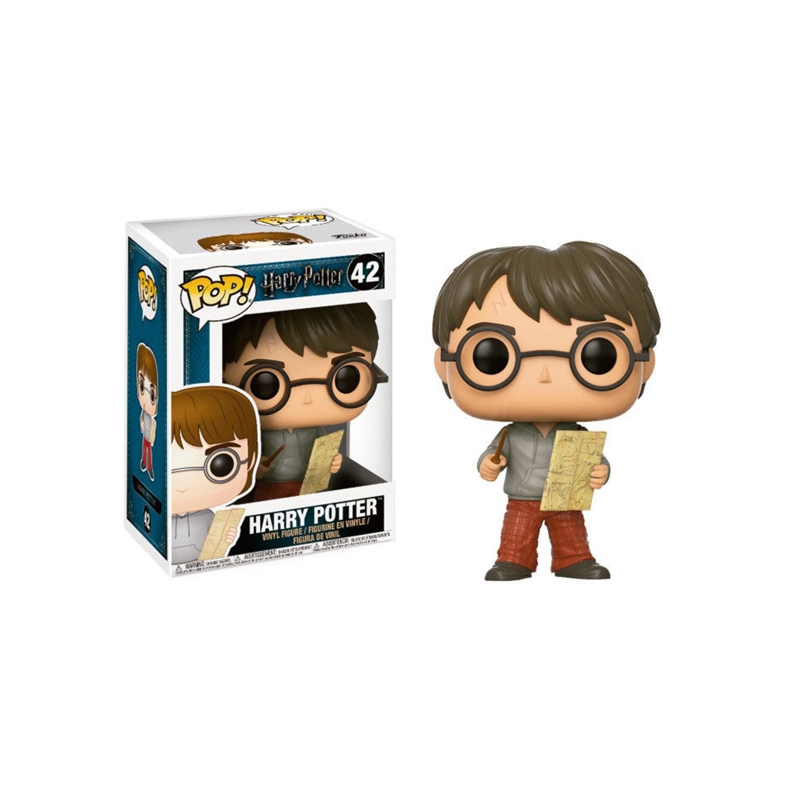 Figura Funko Pop Harry Potter Con Mapa Del Merodeador