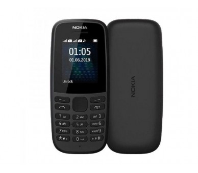 Teléfono Móvil Nokia 105 4Th Edition/ Negro