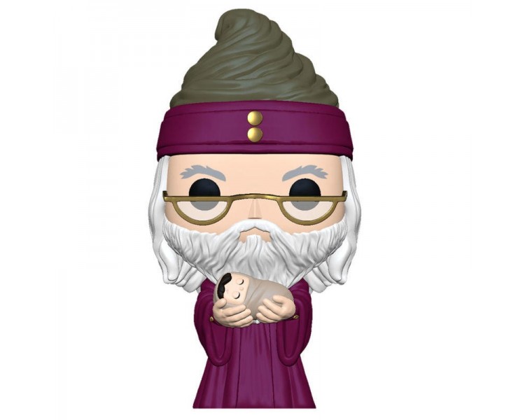 Figura Pop Harry Potter Dumbledore With Baby Harry