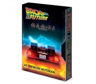 Libreta A5 premium VHS Regreso al Futuro