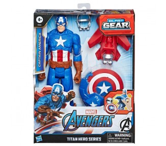Figura Titan Capitan America Vengadores Avengers Marvel