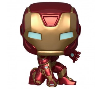 Figura Funko Pop Marvel Avengers Game Iron Man Stark Tech Su