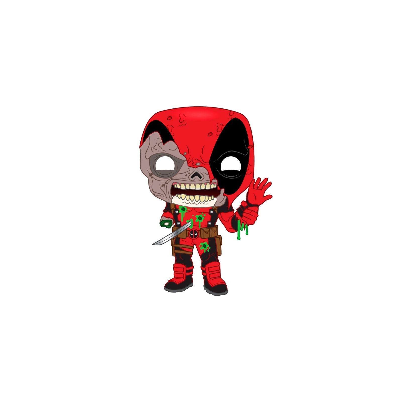 Figura Pop Marvel Zombies Deadpool