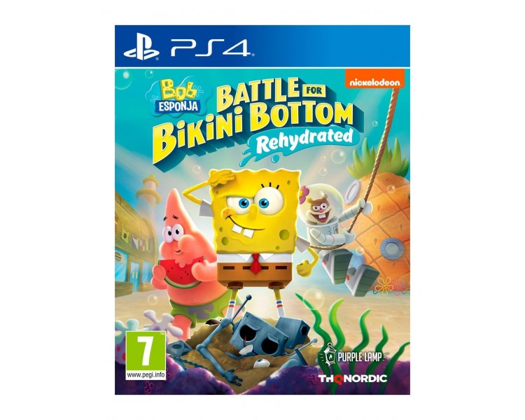 Bob Esponja: Battle For Bikini Bottom - Rehydrated Ps4