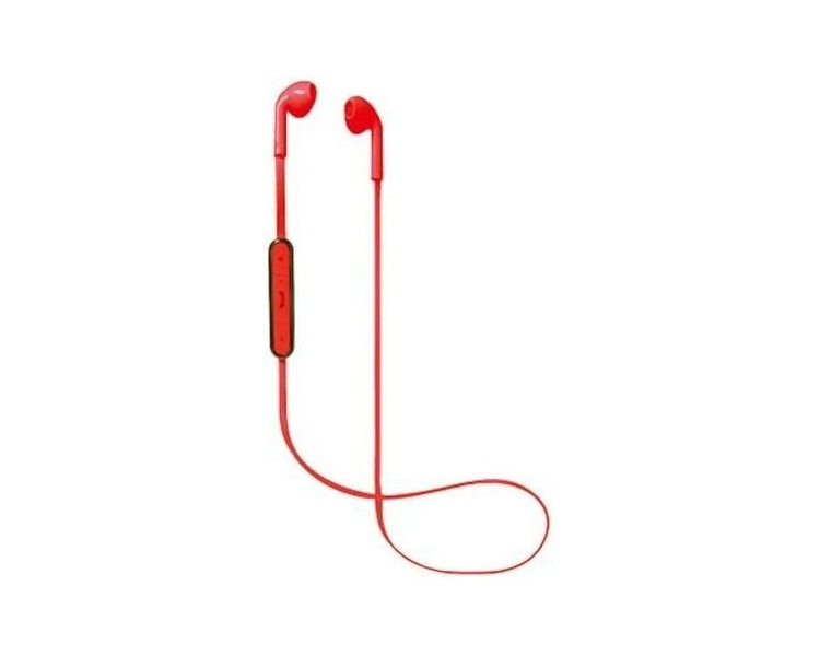 Auriculares Bluetooth Boton Nevir Rojo