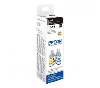 Botella De Tinta Original Epson T6641/ Negro