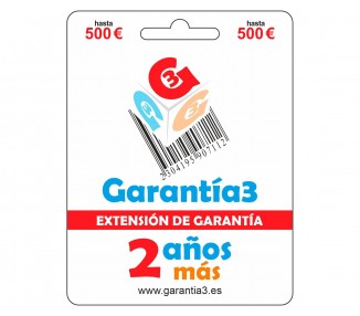 Tarjeta Extensión De Garantía 3 Años Más  Para Productos Has