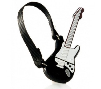 Pendrive 32Gb Tech One Tech Guitarra Black And White Usb 2.0