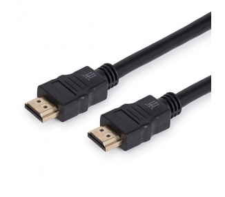 Cable Maillon Basic Hdmi Dorado Conector High Speed  Bc Negr